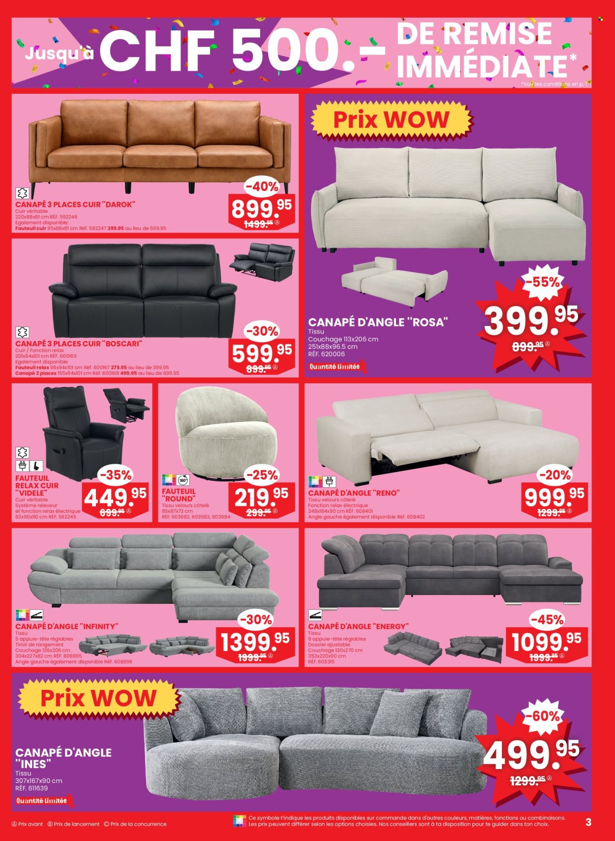 Volantino Conforama - 25.2.2026 - 10.3.2026. Pagina 3. Pagina 3