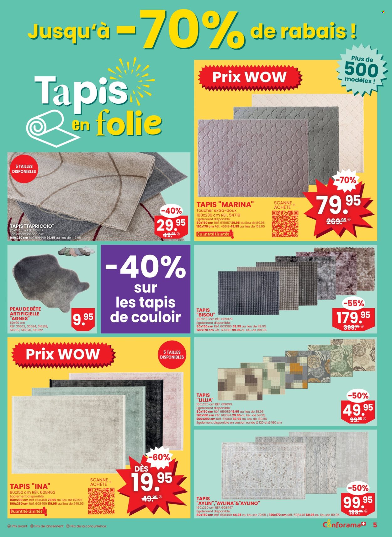 Volantino Conforama - 25.2.2026 - 10.3.2026. Pagina 5. Pagina 5