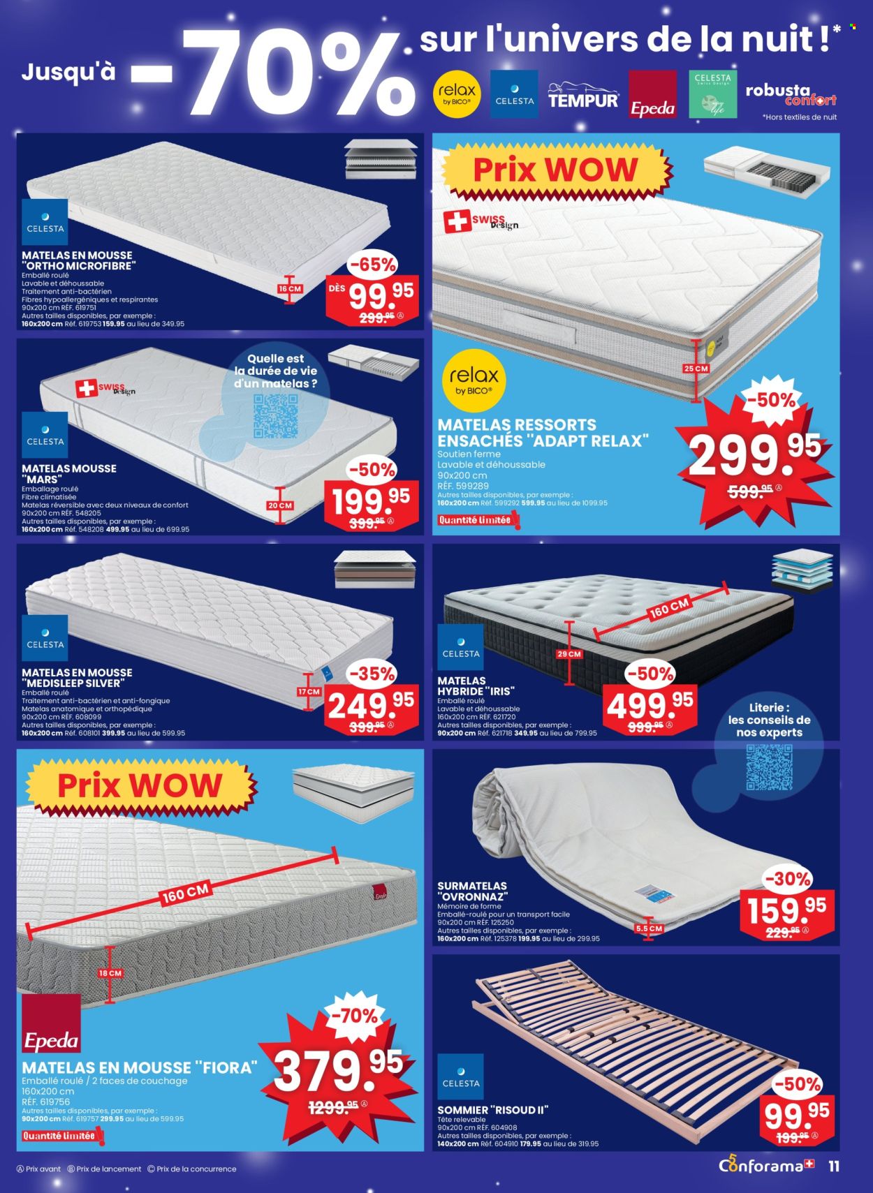 Volantino Conforama - 25.2.2026 - 10.3.2026. Pagina 11. Pagina 11