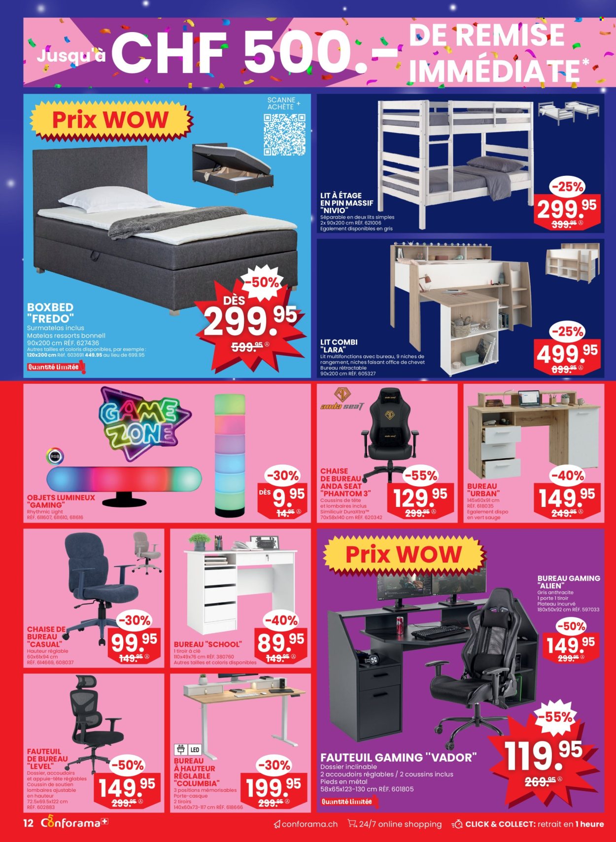 Volantino Conforama - 25.2.2026 - 10.3.2026. Pagina 12. Pagina 12