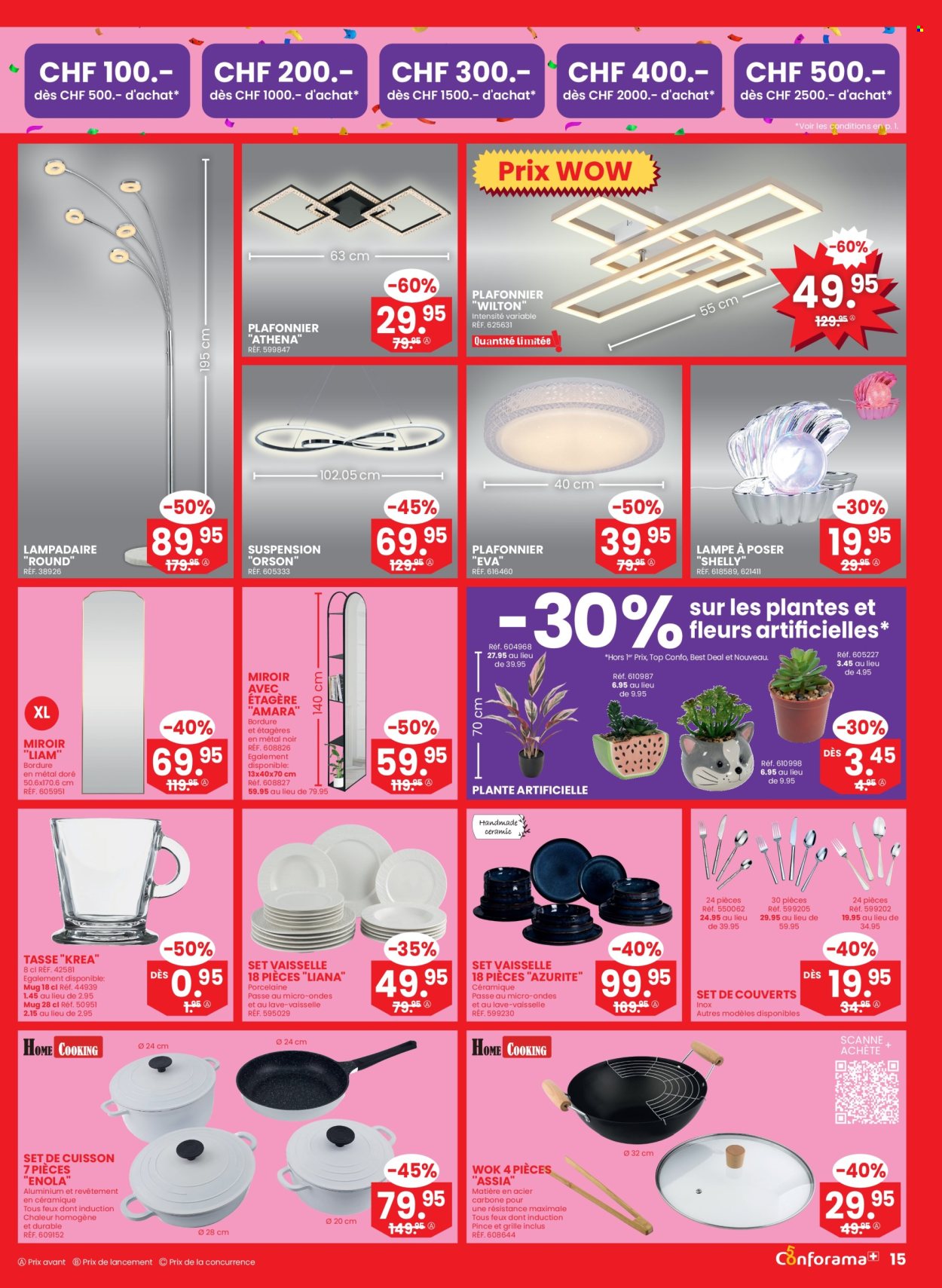 Volantino Conforama - 25.2.2026 - 10.3.2026. Pagina 15. Pagina 15