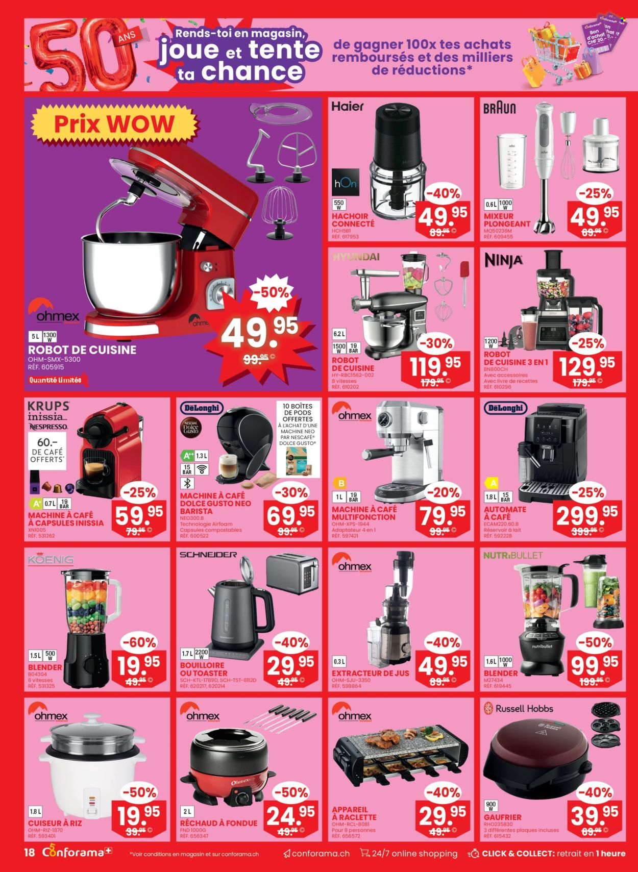 Volantino Conforama - 25.2.2026 - 10.3.2026. Pagina 18. Pagina 18