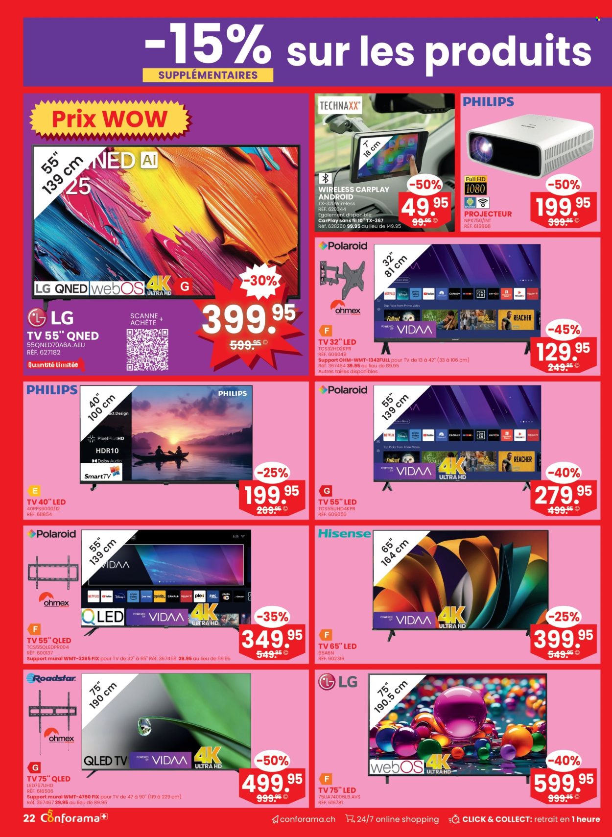 Volantino Conforama - 25.2.2026 - 10.3.2026. Pagina 22. Pagina 22