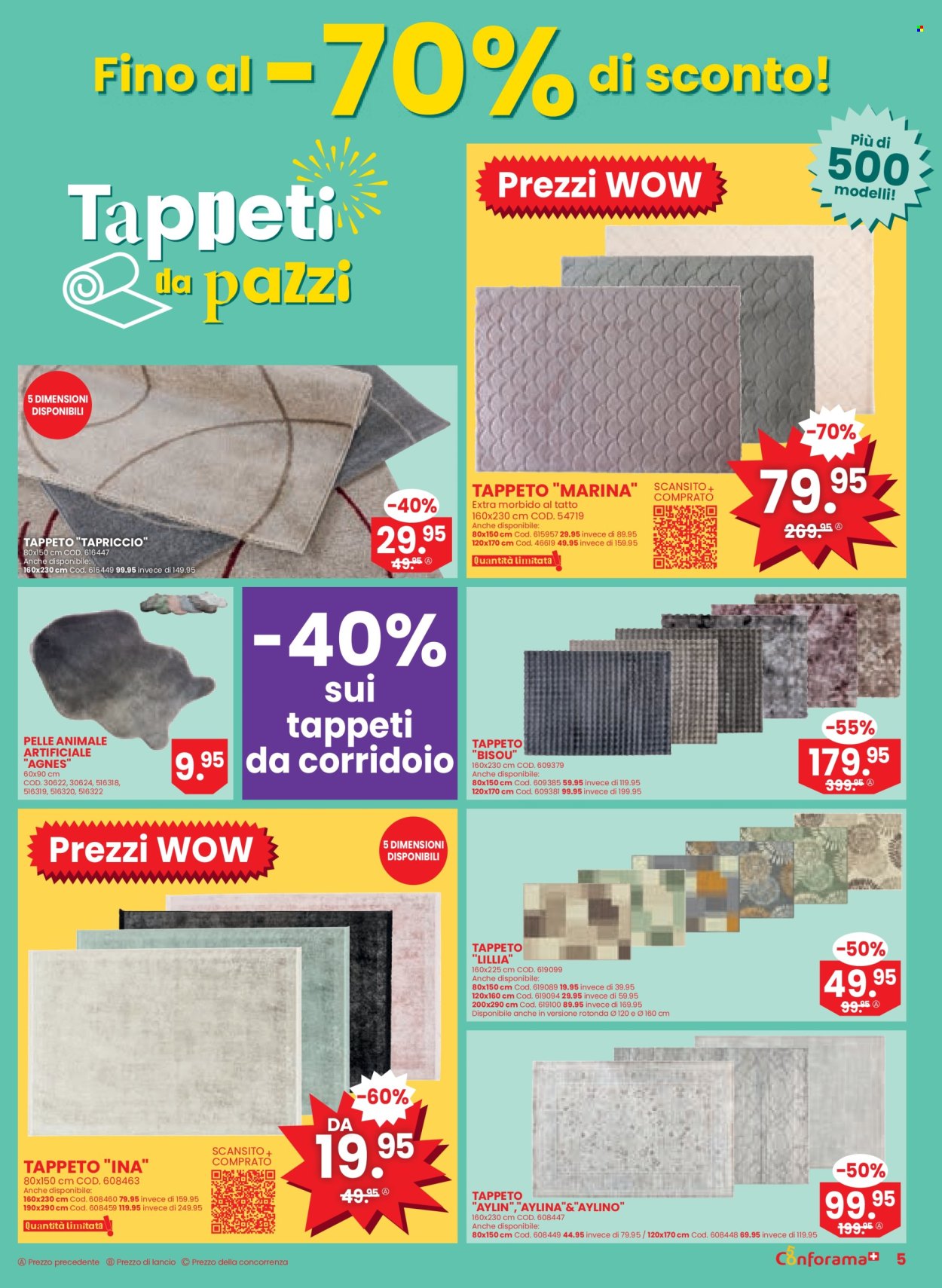 Volantino Conforama - 25.2.2026 - 10.3.2026. Pagina 5. Pagina 5