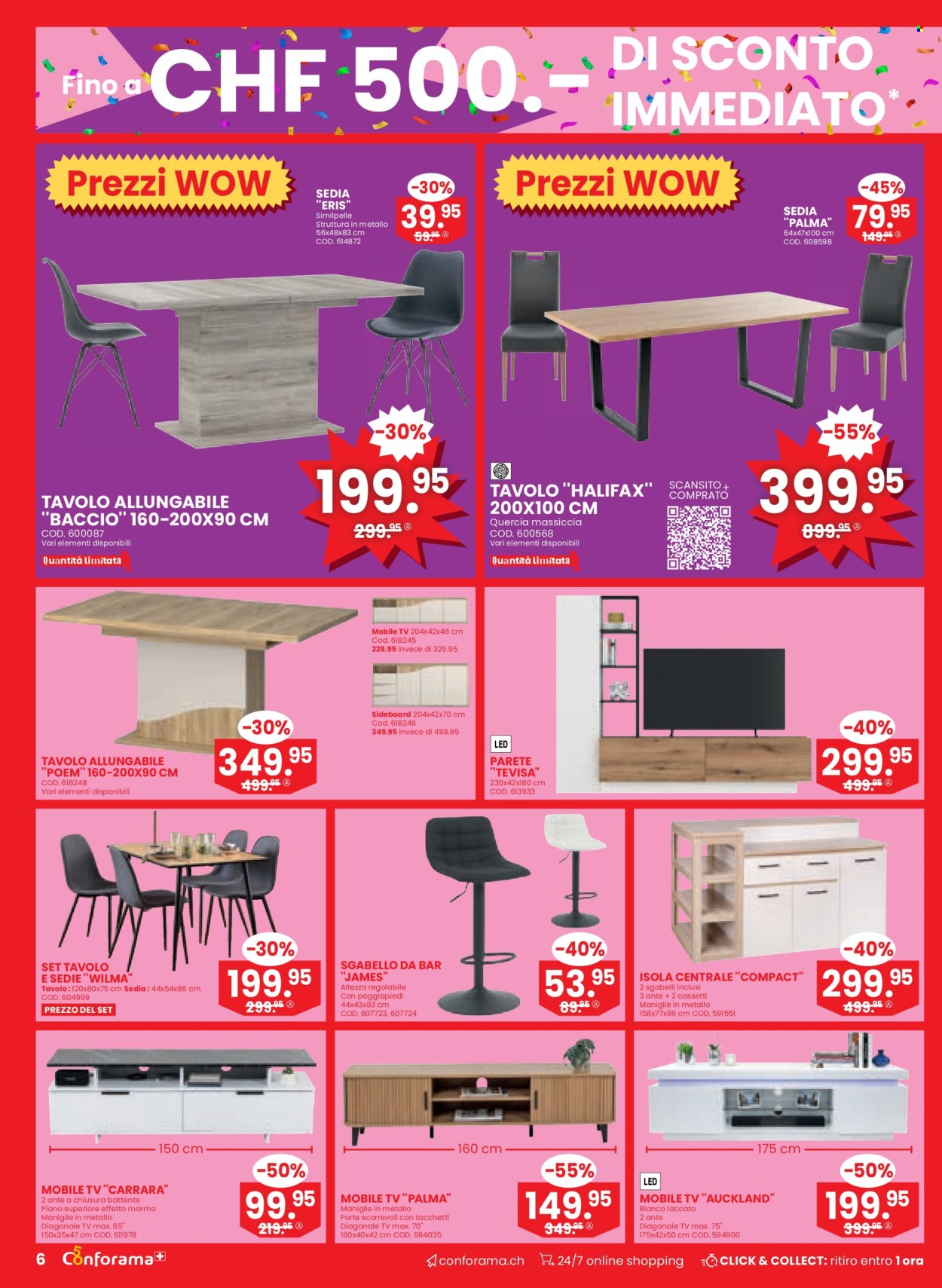 Volantino Conforama - 25.2.2026 - 10.3.2026. Pagina 6. Pagina 6