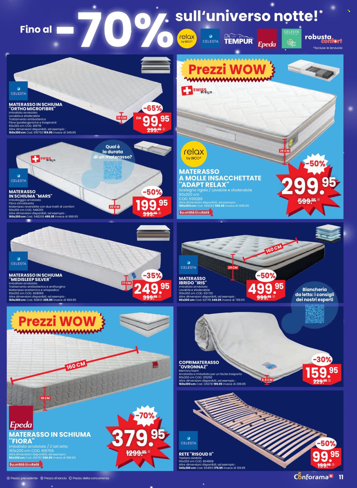 Volantino Conforama - 25.2.2026 - 10.3.2026. Pagina 11. Pagina 11