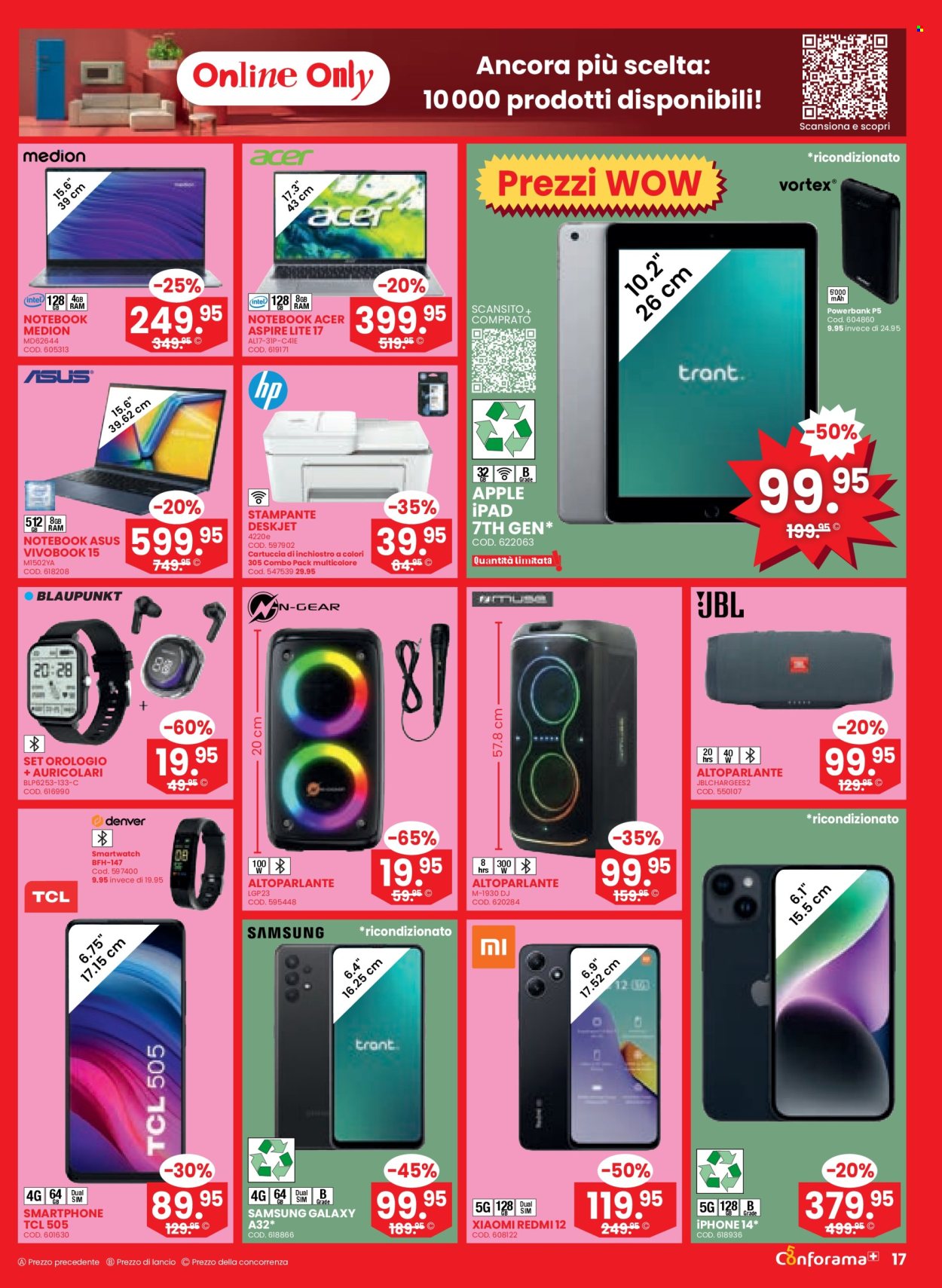 Volantino Conforama - 25.2.2026 - 10.3.2026. Pagina 17. Pagina 17