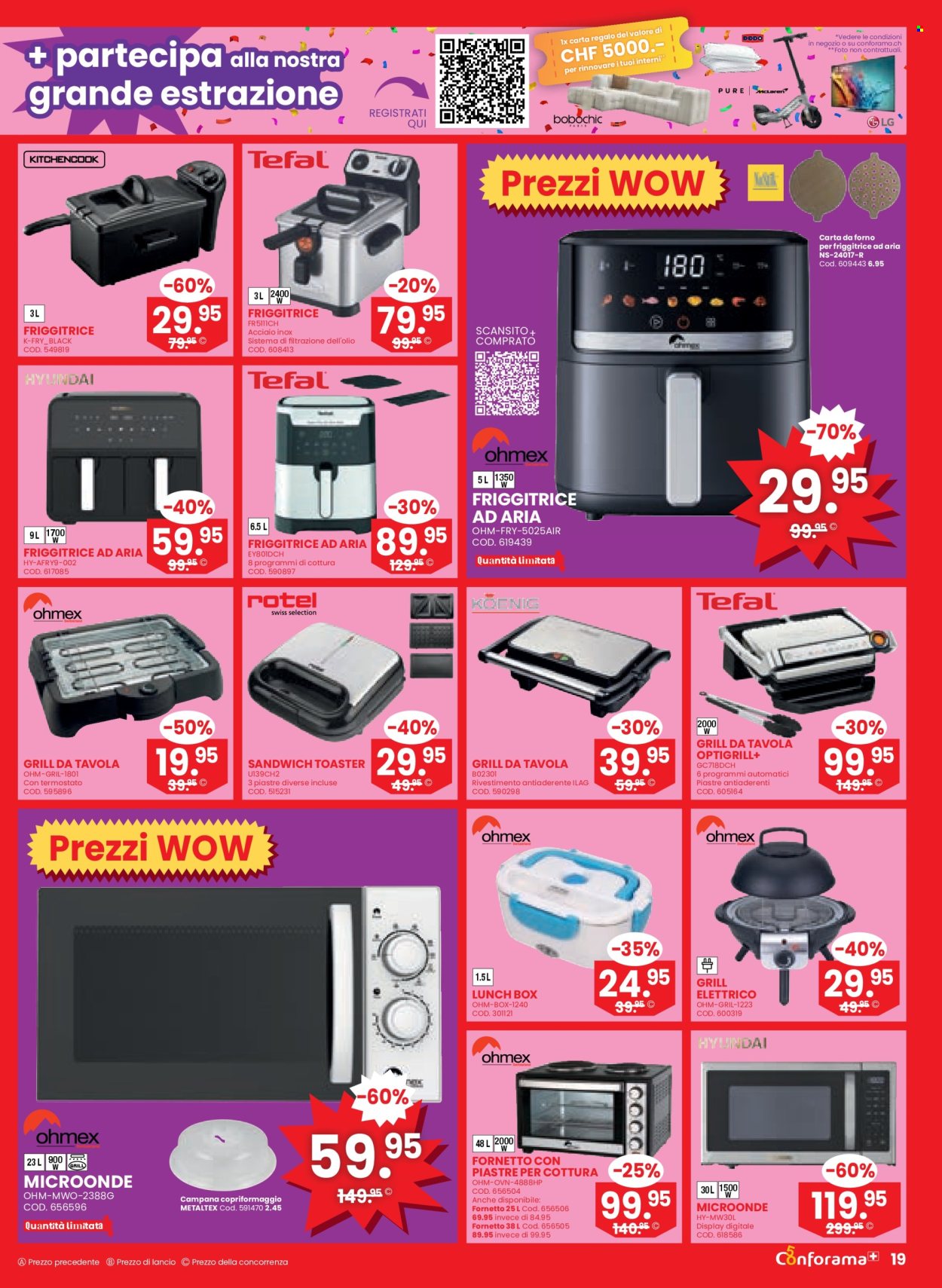 Volantino Conforama - 25.2.2026 - 10.3.2026. Pagina 19. Pagina 19