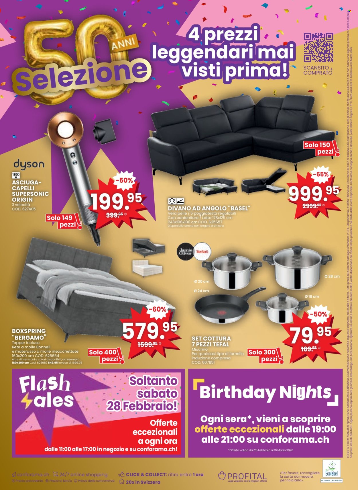 Volantino Conforama - 25.2.2026 - 10.3.2026. Pagina 24. Pagina 24
