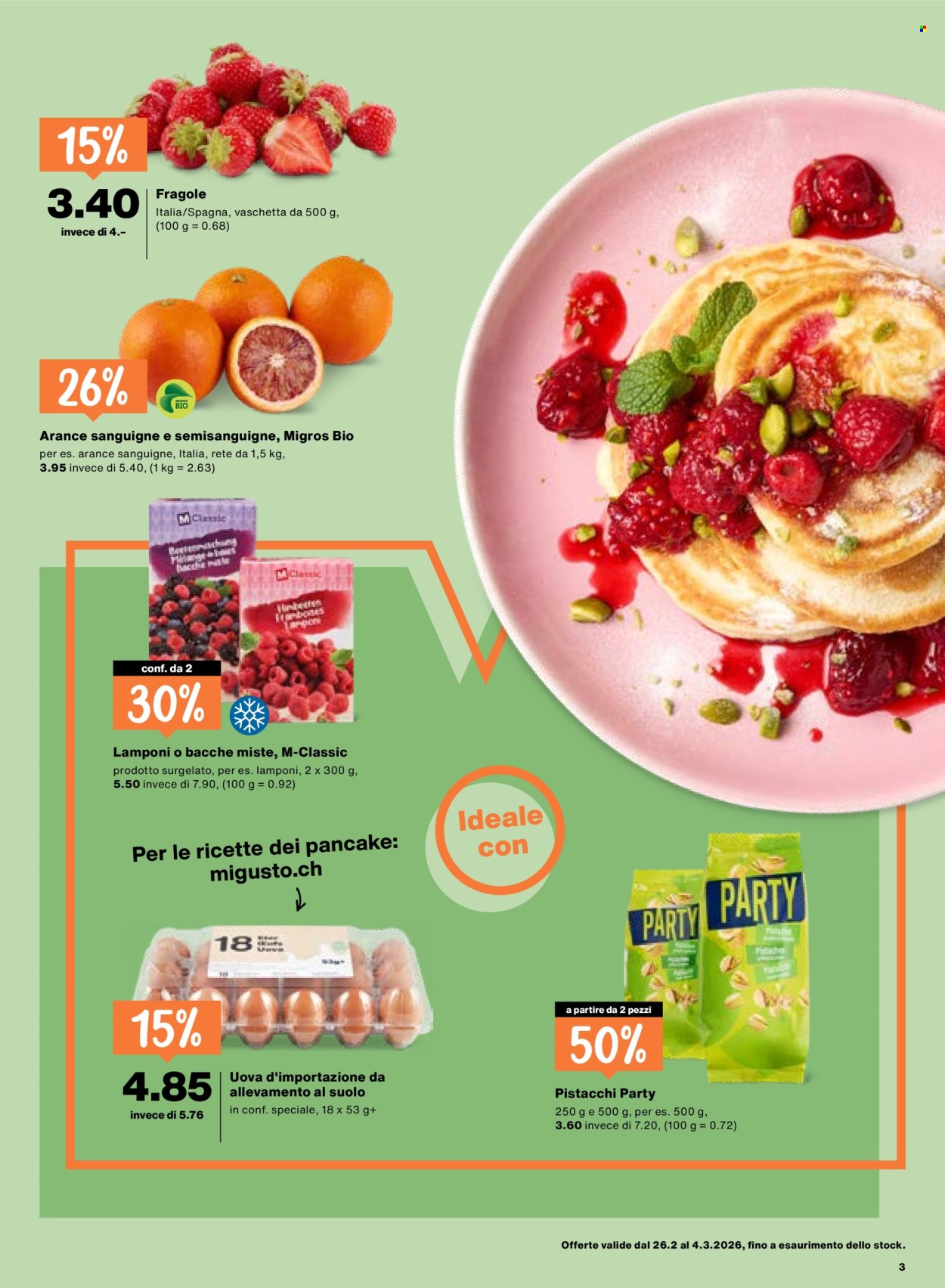 Volantino Migros - 26.2.2026 - 4.3.2026. Pagina 3. Pagina 3