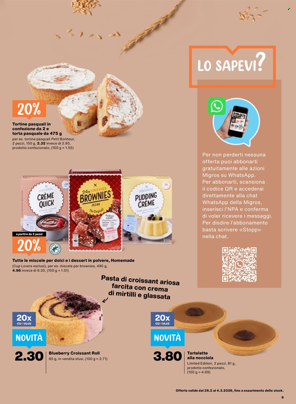 Volantino Migros - 26.2.2026 - 4.3.2026. Pagina 9. Pagina 9