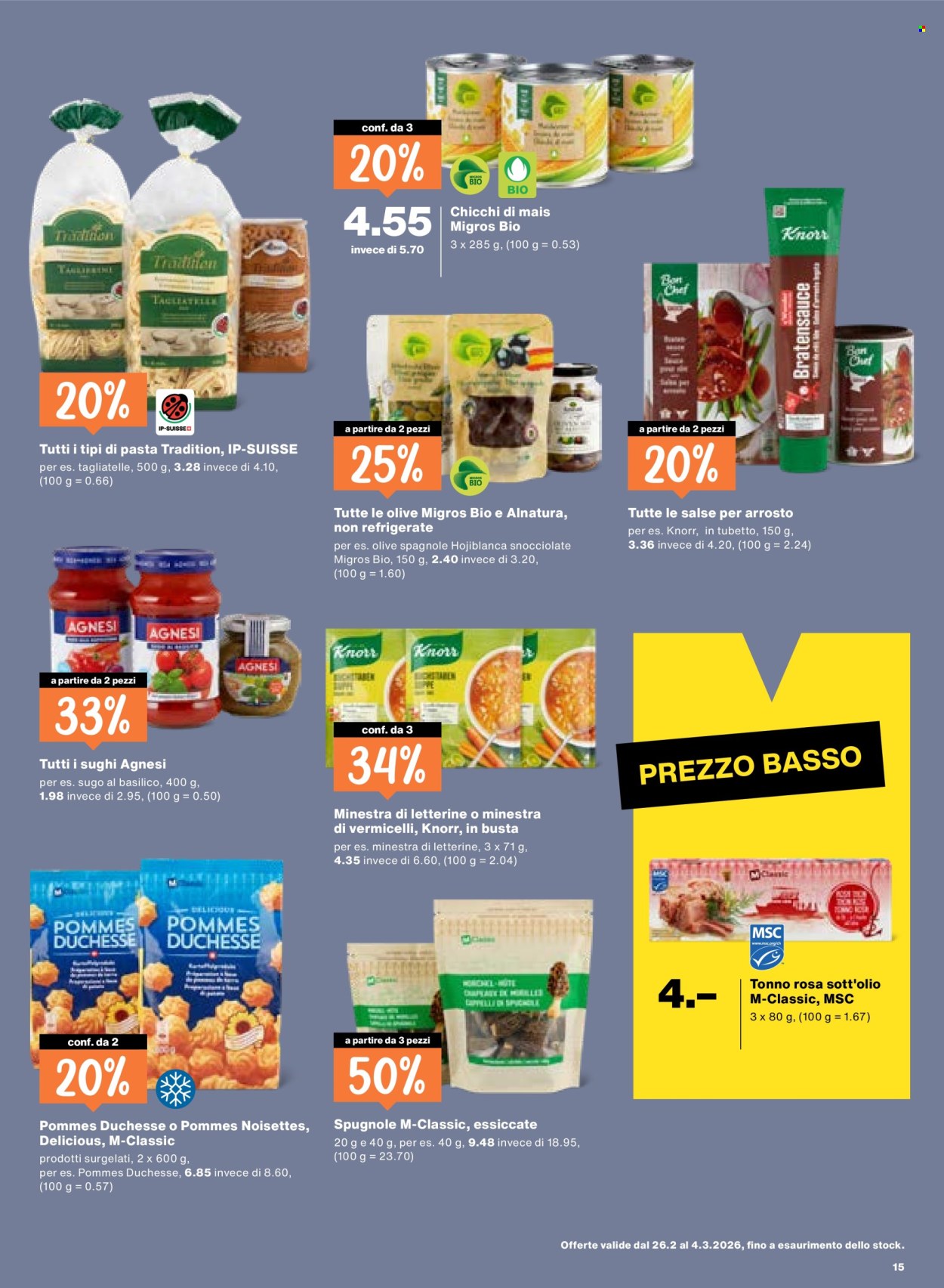 Volantino Migros - 26.2.2026 - 4.3.2026. Pagina 15. Pagina 15