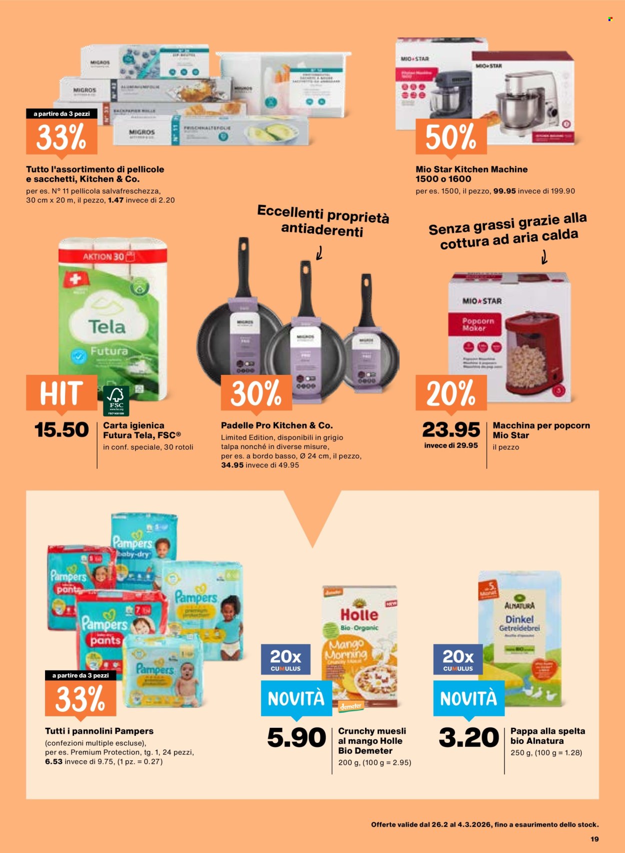 Volantino Migros - 26.2.2026 - 4.3.2026. Pagina 19. Pagina 19