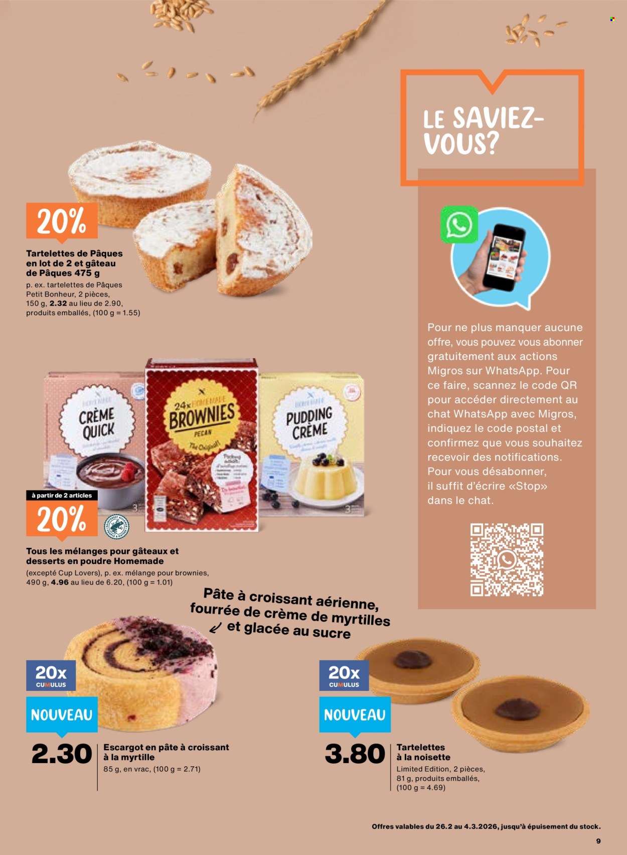 Volantino Migros - 26.2.2026 - 4.3.2026. Pagina 9. Pagina 9