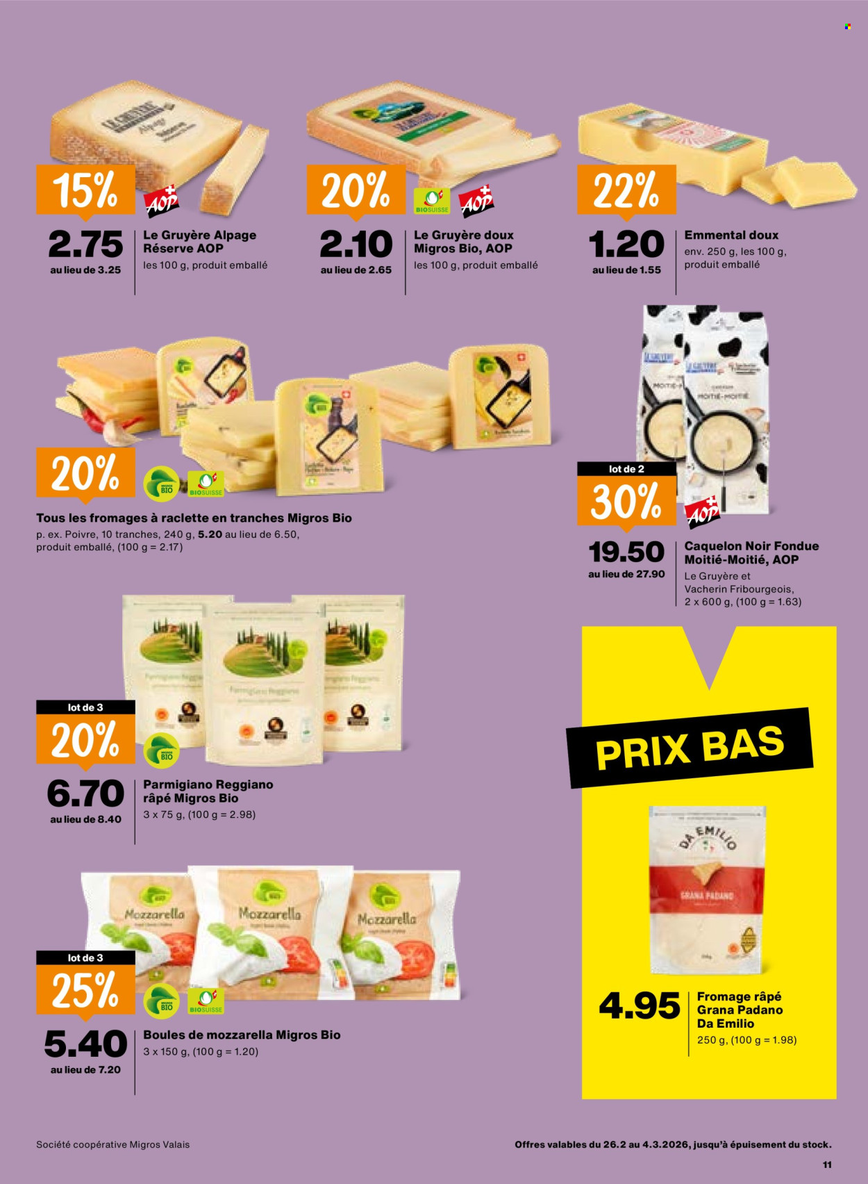 Volantino Migros - 26.2.2026 - 4.3.2026. Pagina 11. Pagina 11