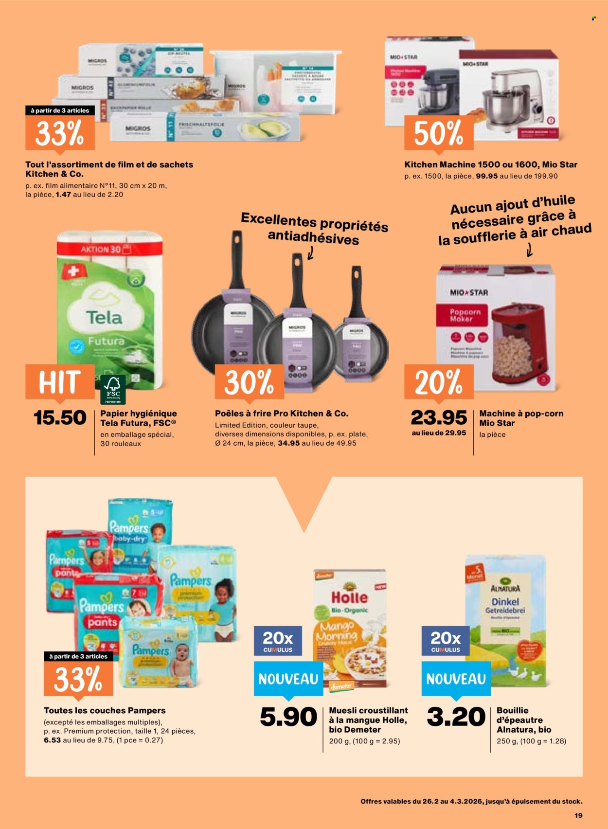 Volantino Migros - 26.2.2026 - 4.3.2026. Pagina 19. Pagina 19