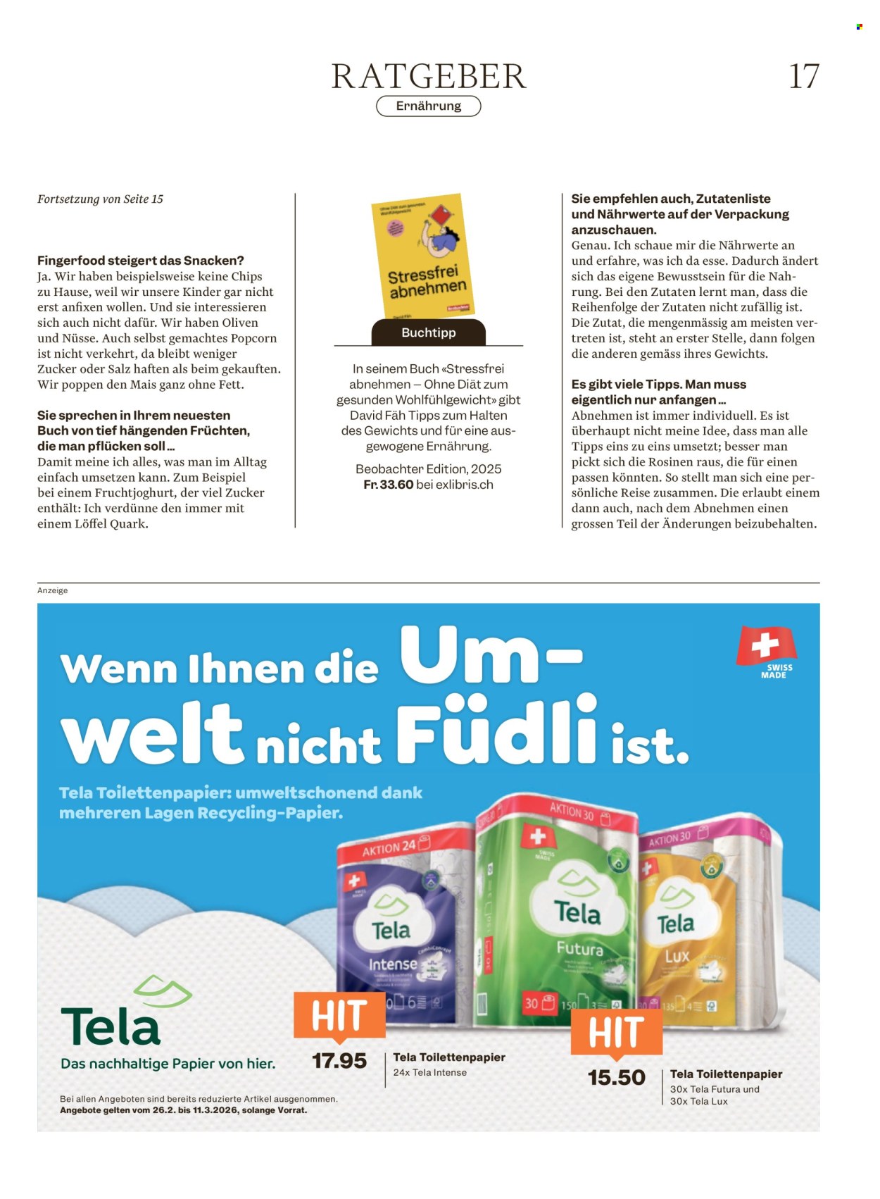 Volantino Migros - 25.2.2026 - 4.3.2026. Pagina 17. Pagina 17