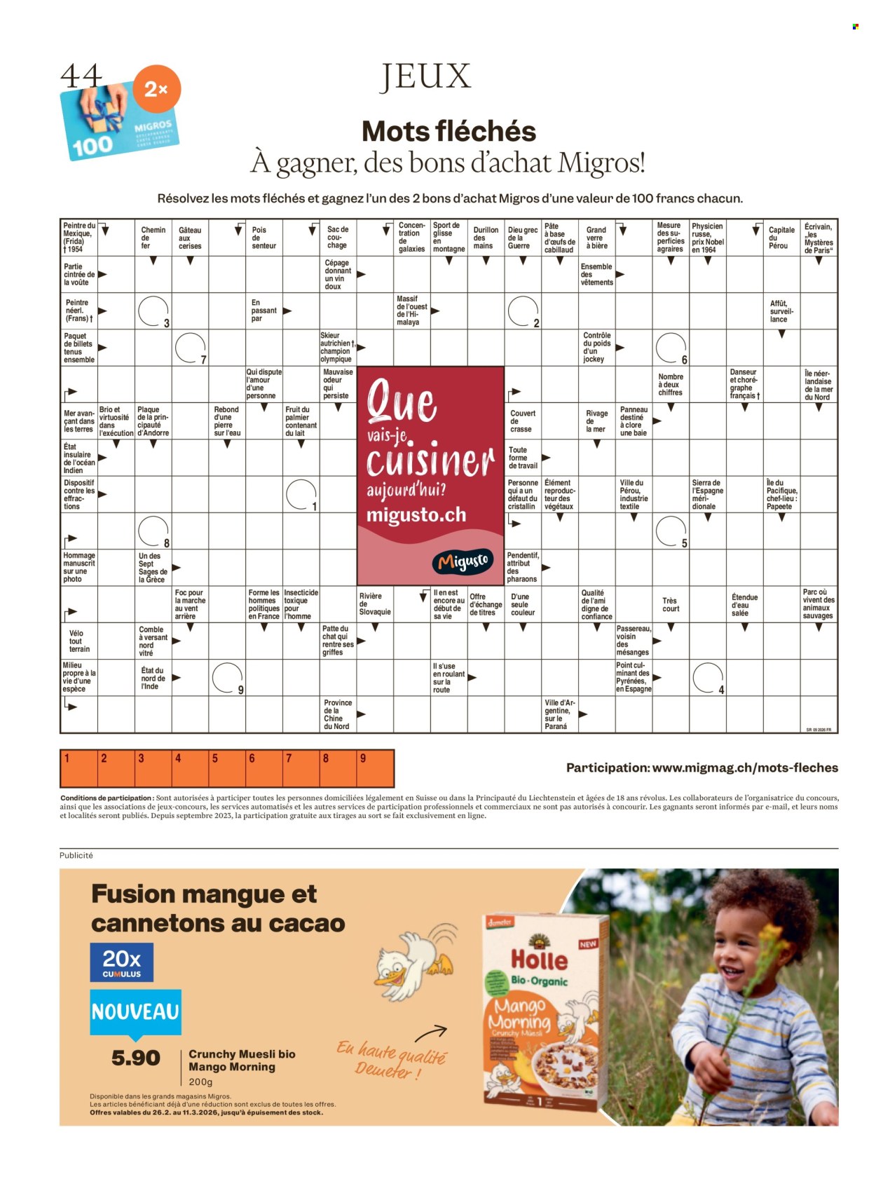 Volantino Migros - 25.2.2026 - 4.3.2026. Pagina 44. Pagina 44