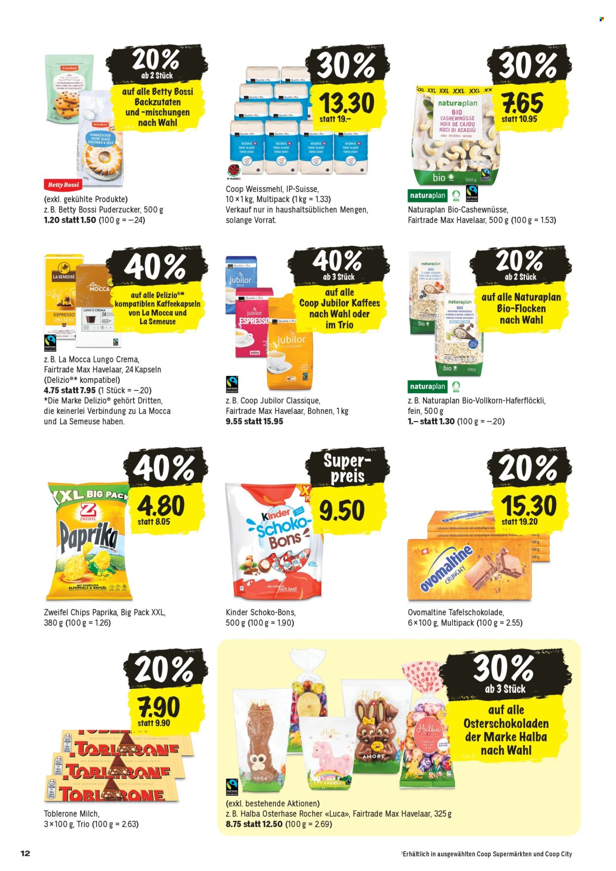 Volantino Coop - 26.2.2026 - 4.3.2026. Pagina 12. Pagina 12