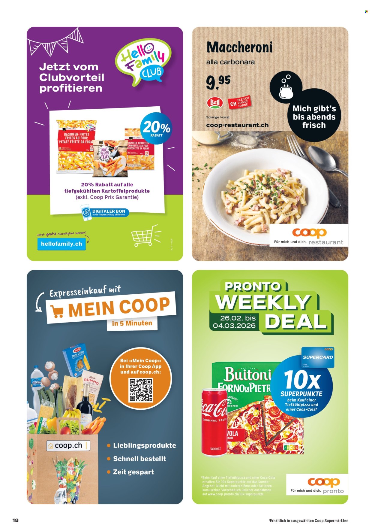 Volantino Coop - 26.2.2026 - 4.3.2026. Pagina 18. Pagina 18
