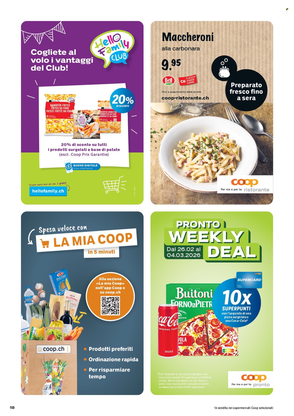 Volantino Coop - 26.2.2026 - 4.3.2026. Pagina 18. Pagina 18