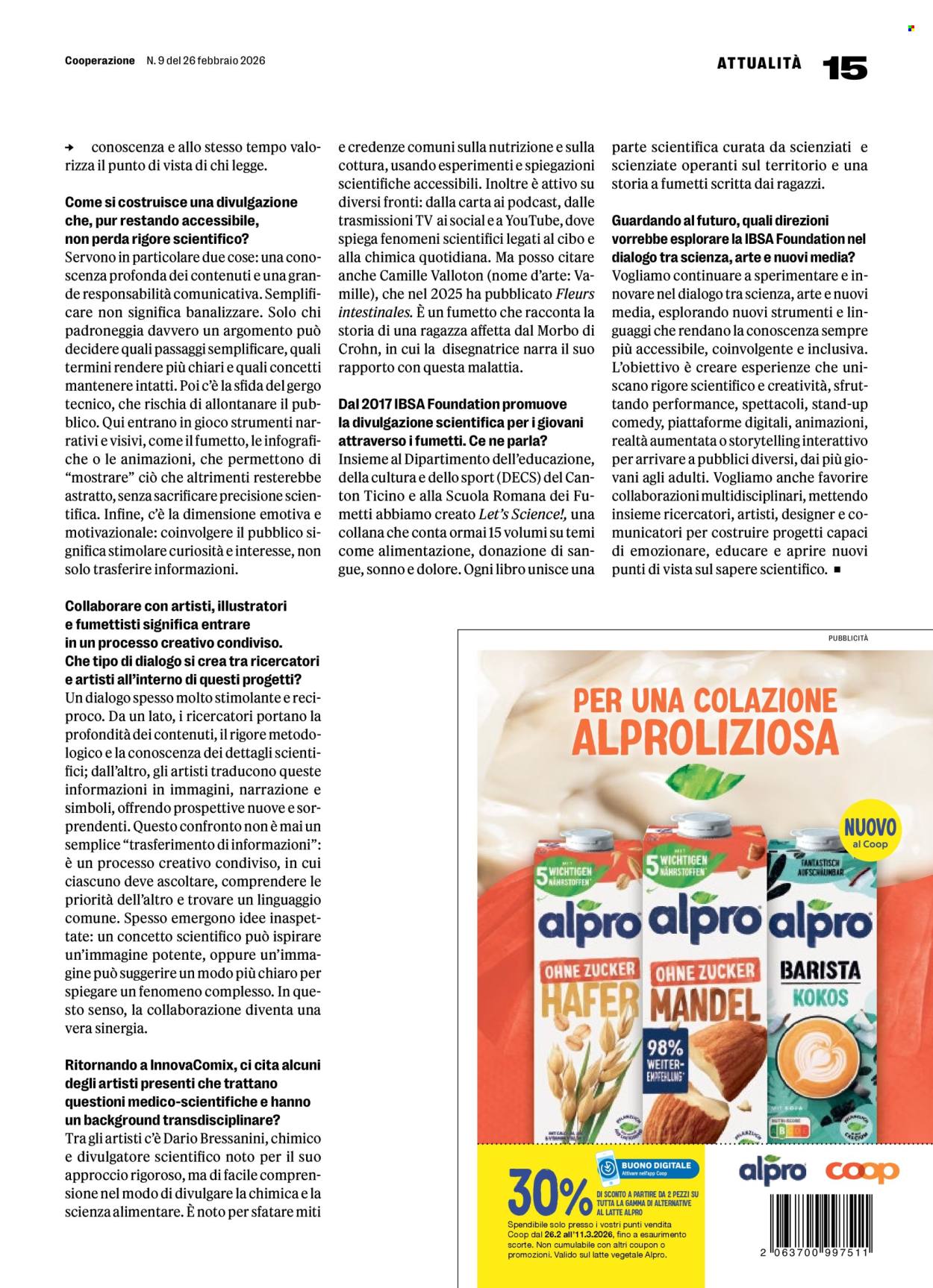 Volantino Coop - 26.2.2026 - 4.3.2026. Pagina 15. Pagina 15