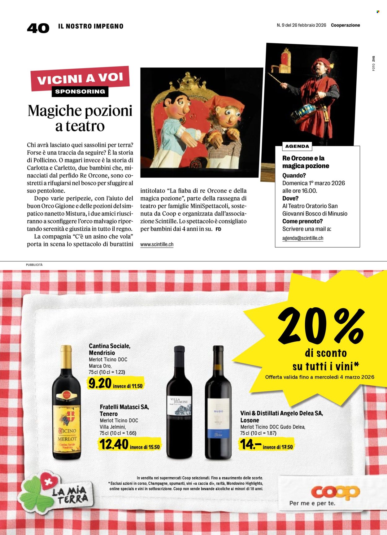 Volantino Coop - 26.2.2026 - 4.3.2026. Pagina 40. Pagina 40