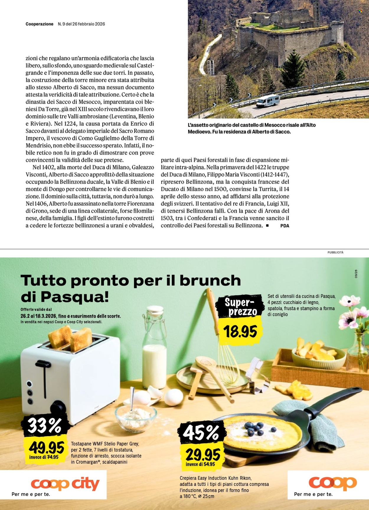 Volantino Coop - 26.2.2026 - 4.3.2026. Pagina 57. Pagina 57