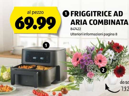 FRIGGITRICE AD ARIA COMBINATA