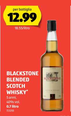 BLACKSTONE BLENDED SCOTCH WHISKY