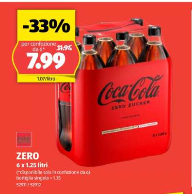 Coca-Cola Zero Zucker