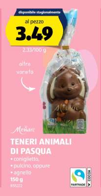 TENERI ANIMALI DI PASQUA