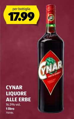 CYNAR LIQUORE ALLE ERBE