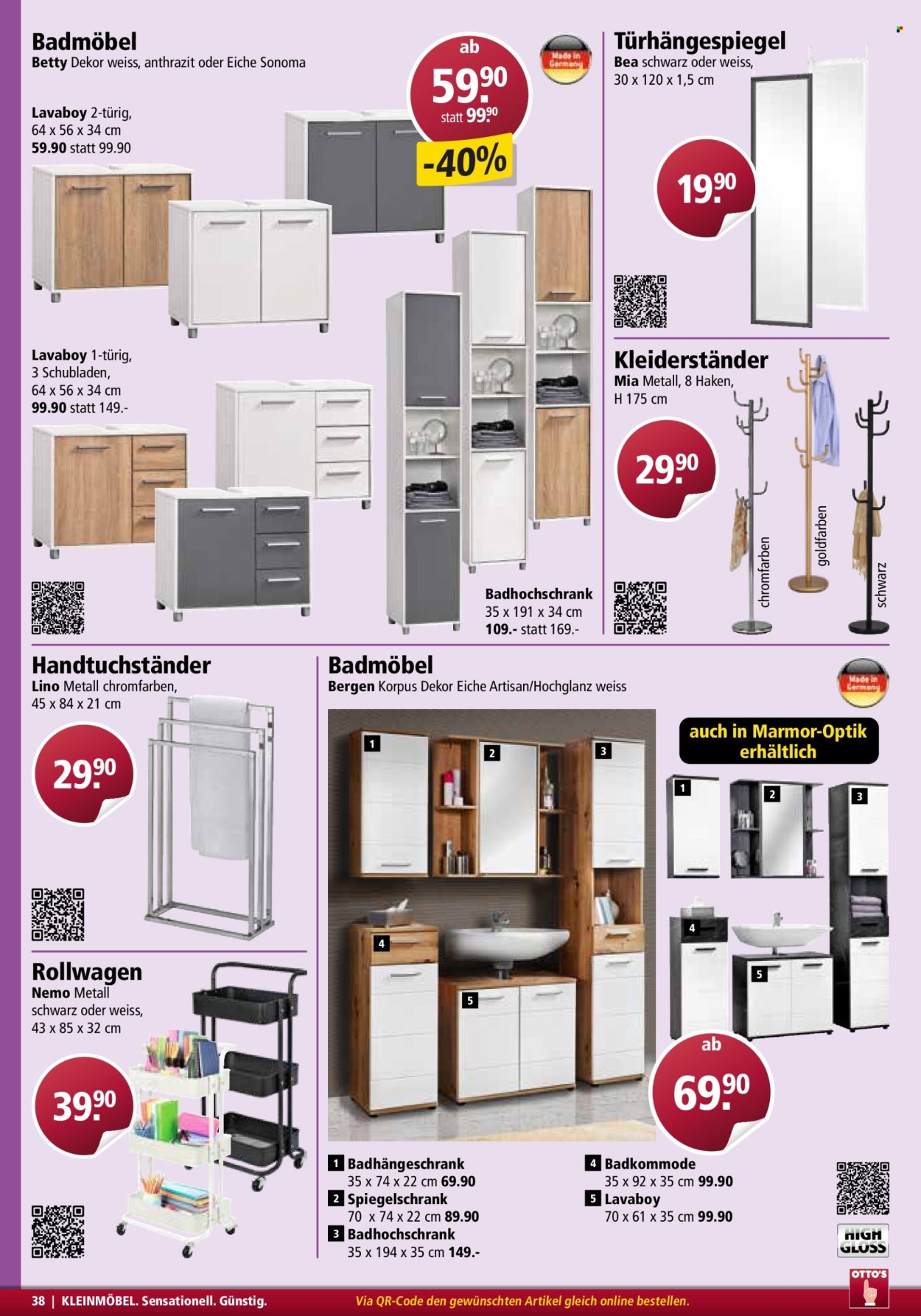 Volantino Otto's - 1.3.2026 - 30.4.2026. Pagina 38. Pagina 38