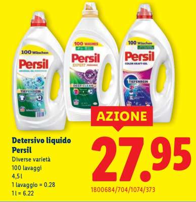 Detersivo liquido Persil