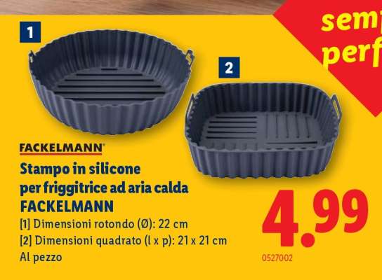 Stampo in silicone per friggitrice ad aria calda FACKELMANN