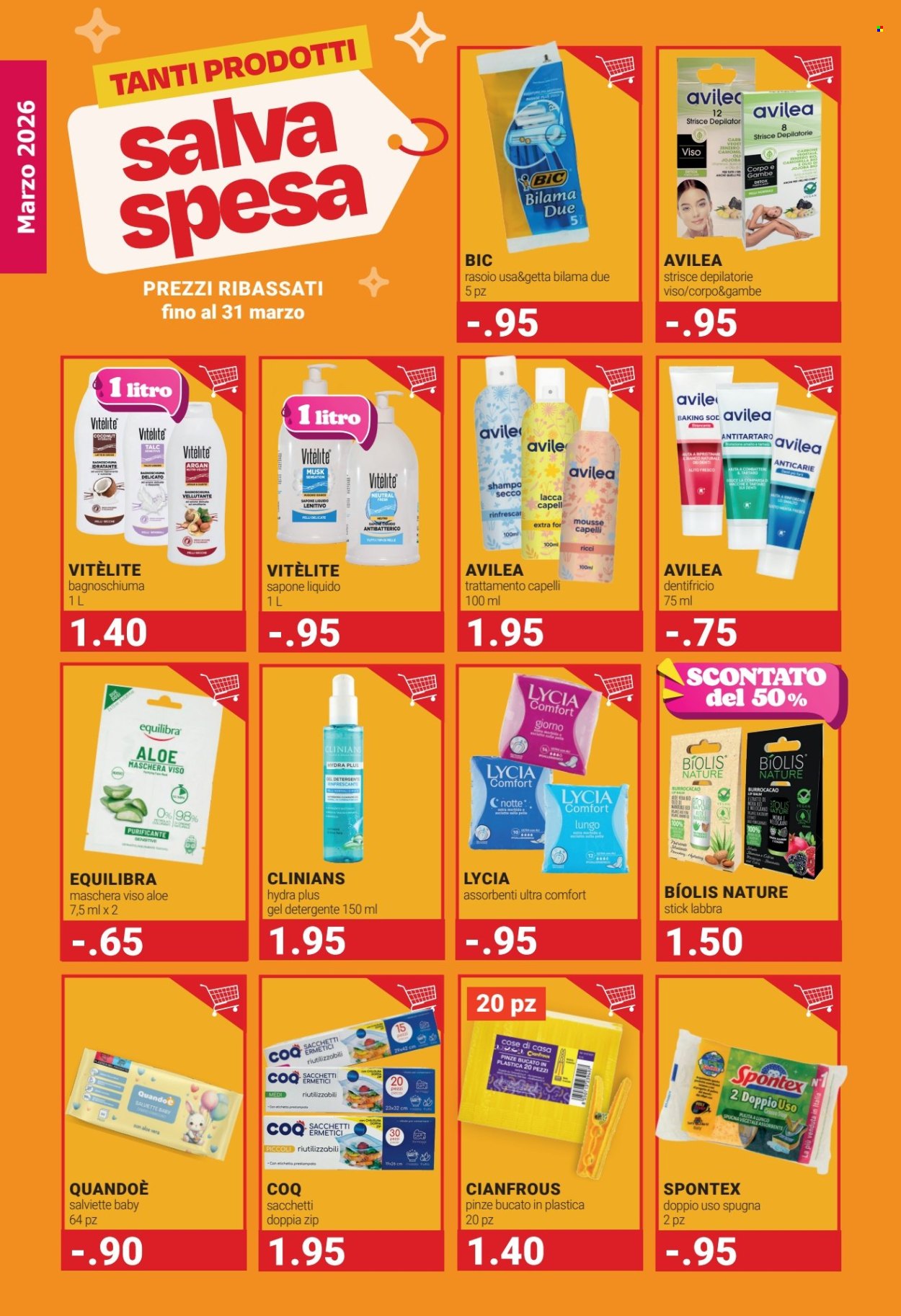 Volantino Tigotà - 1.3.2026 - 31.3.2026. Pagina 8. Pagina 8