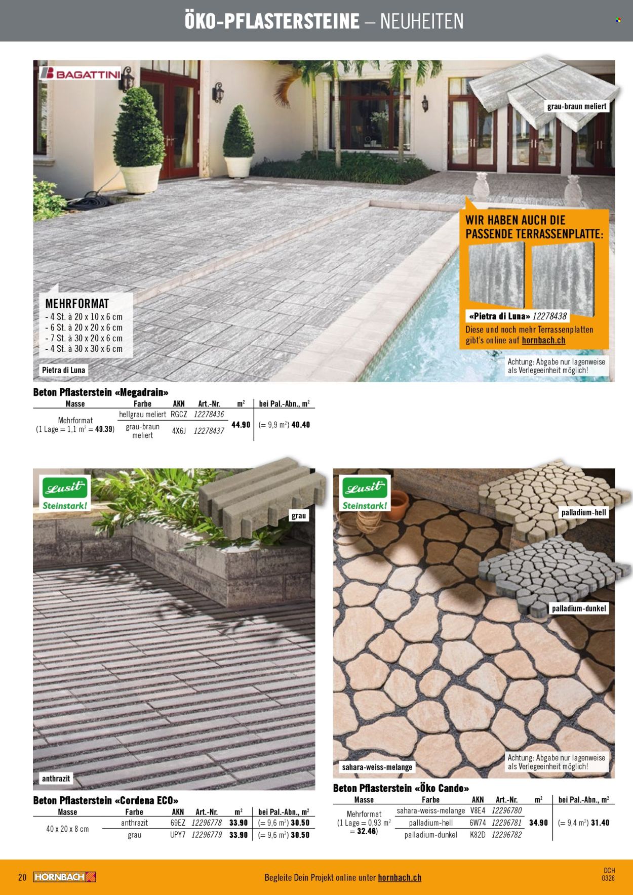 Volantino Hornbach - 4.3.2026 - 31.3.2026. Pagina 20. Pagina 20