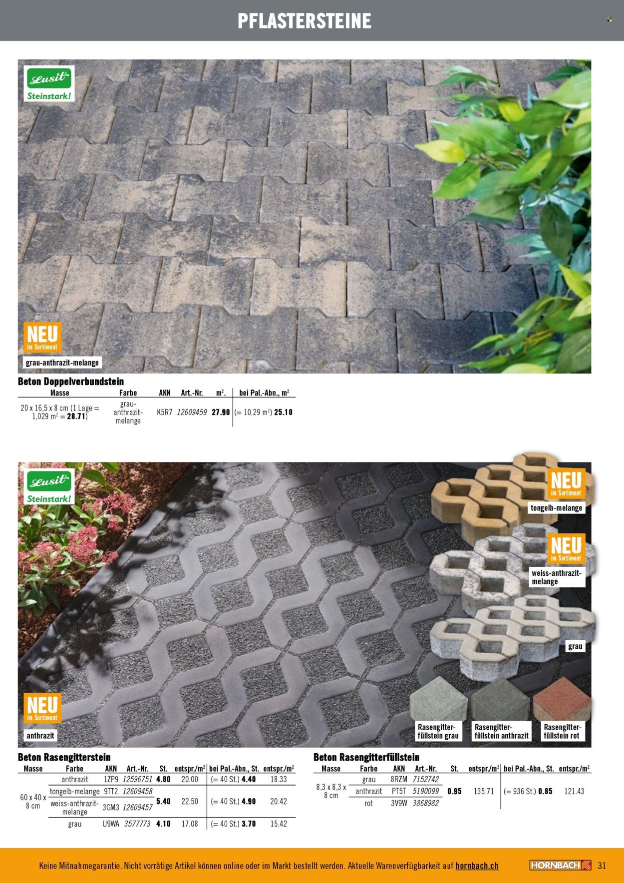 Volantino Hornbach - 4.3.2026 - 31.3.2026. Pagina 31. Pagina 31