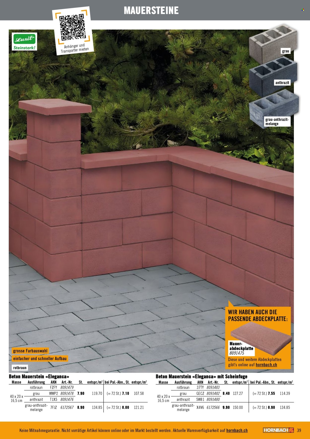 Volantino Hornbach - 4.3.2026 - 31.3.2026. Pagina 39. Pagina 39