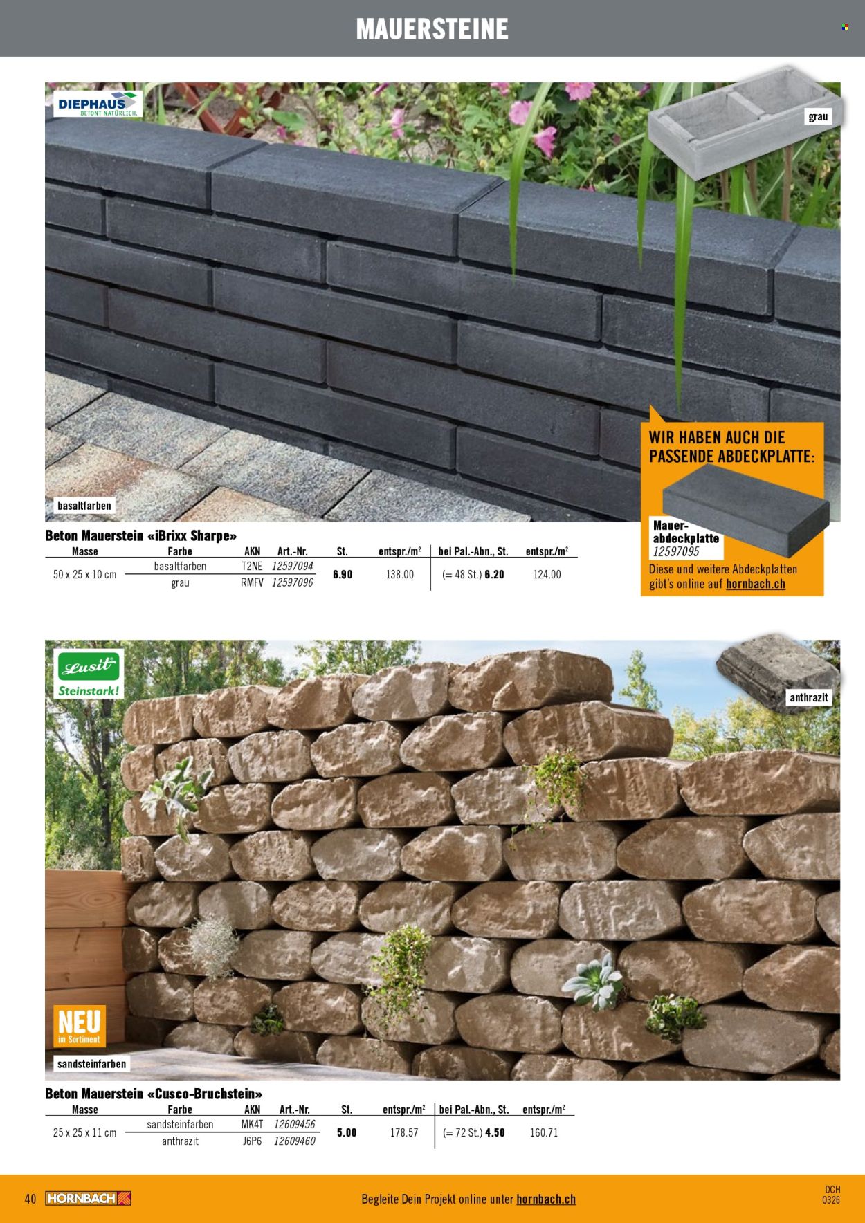 Volantino Hornbach - 4.3.2026 - 31.3.2026. Pagina 40. Pagina 40