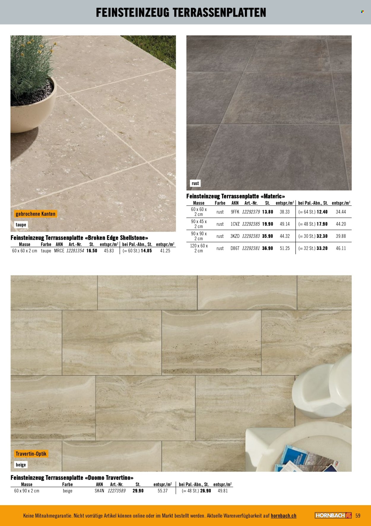 Volantino Hornbach - 4.3.2026 - 31.3.2026. Pagina 59. Pagina 59