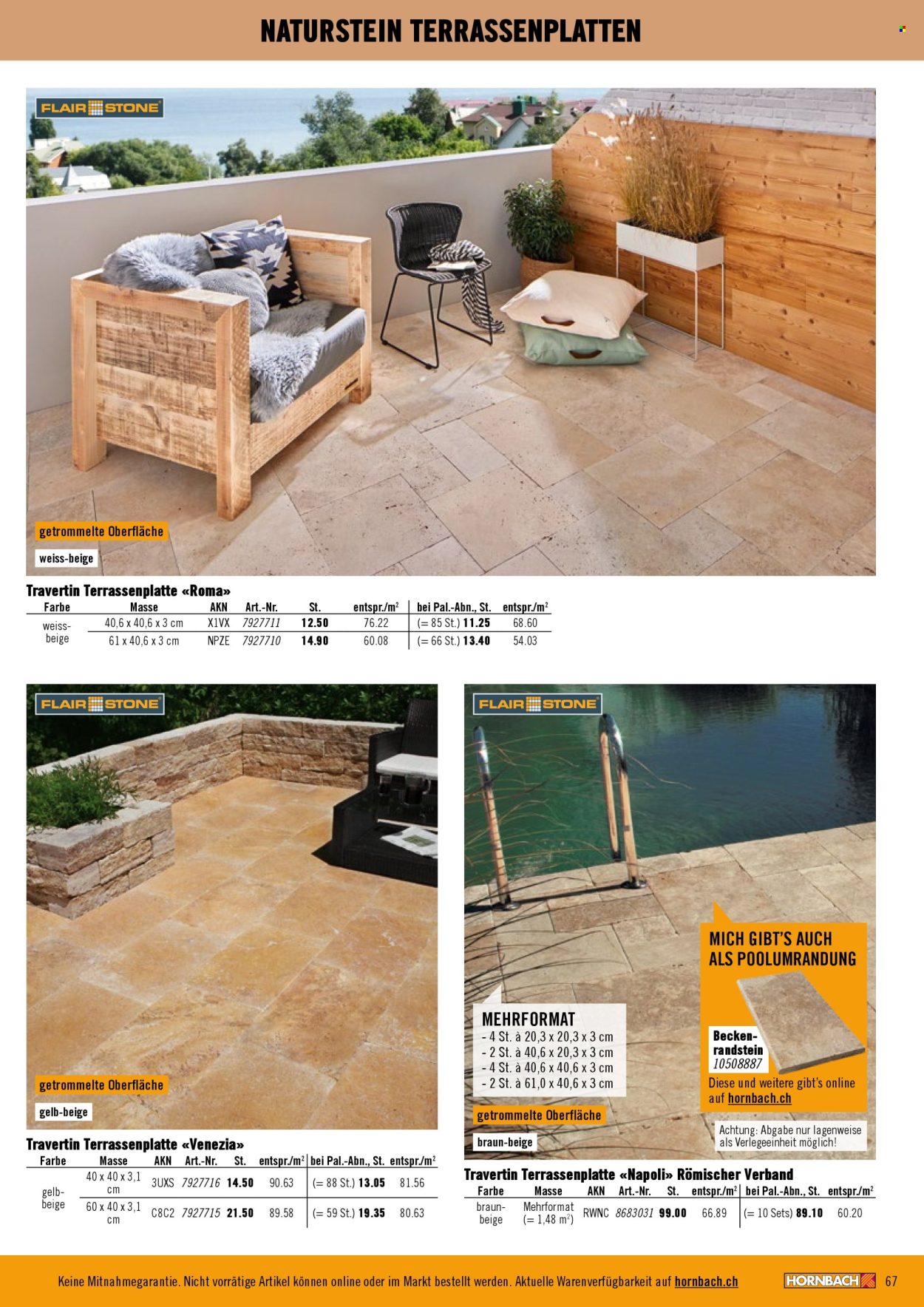 Volantino Hornbach - 4.3.2026 - 31.3.2026. Pagina 67. Pagina 67