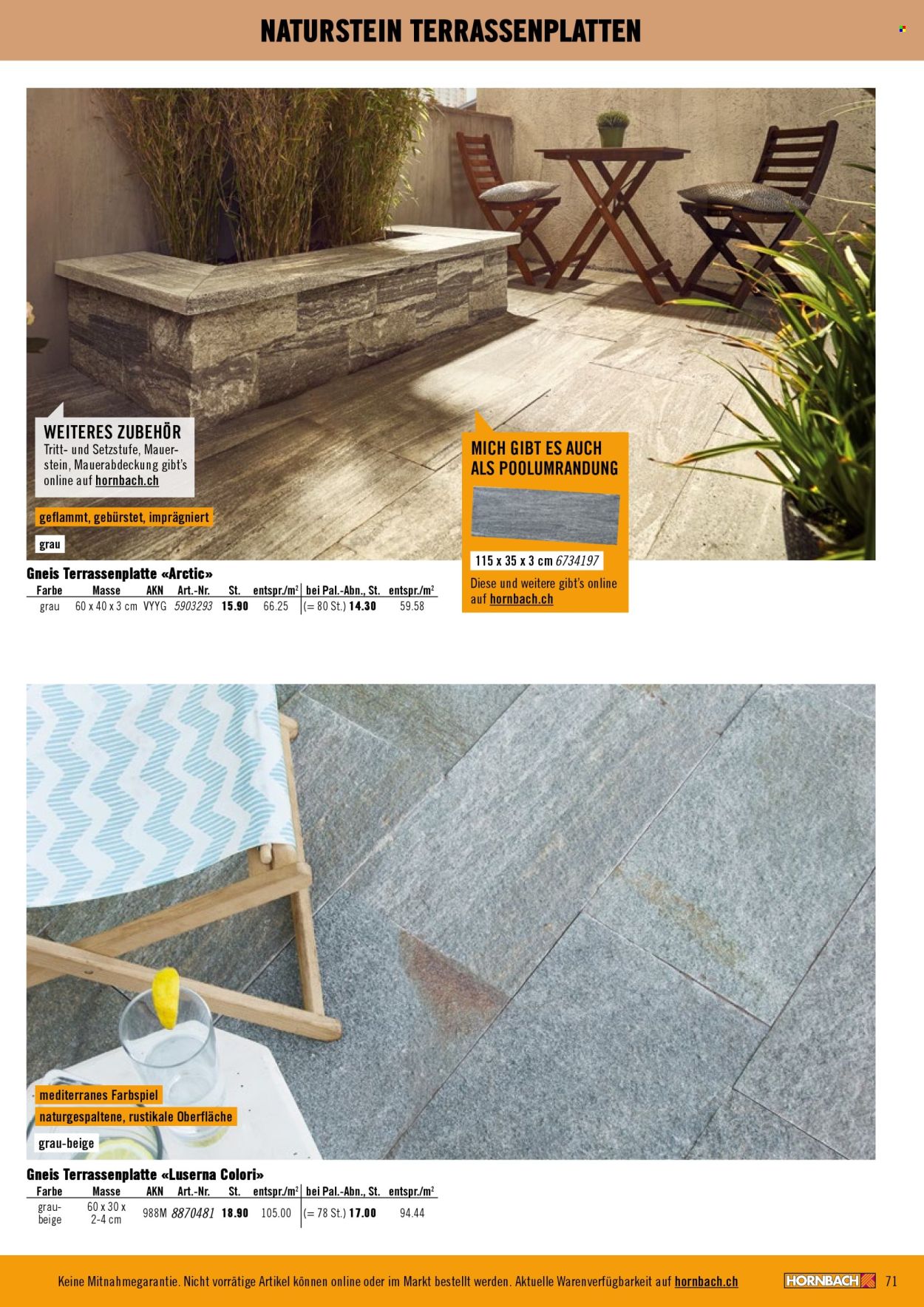 Volantino Hornbach - 4.3.2026 - 31.3.2026. Pagina 71. Pagina 71