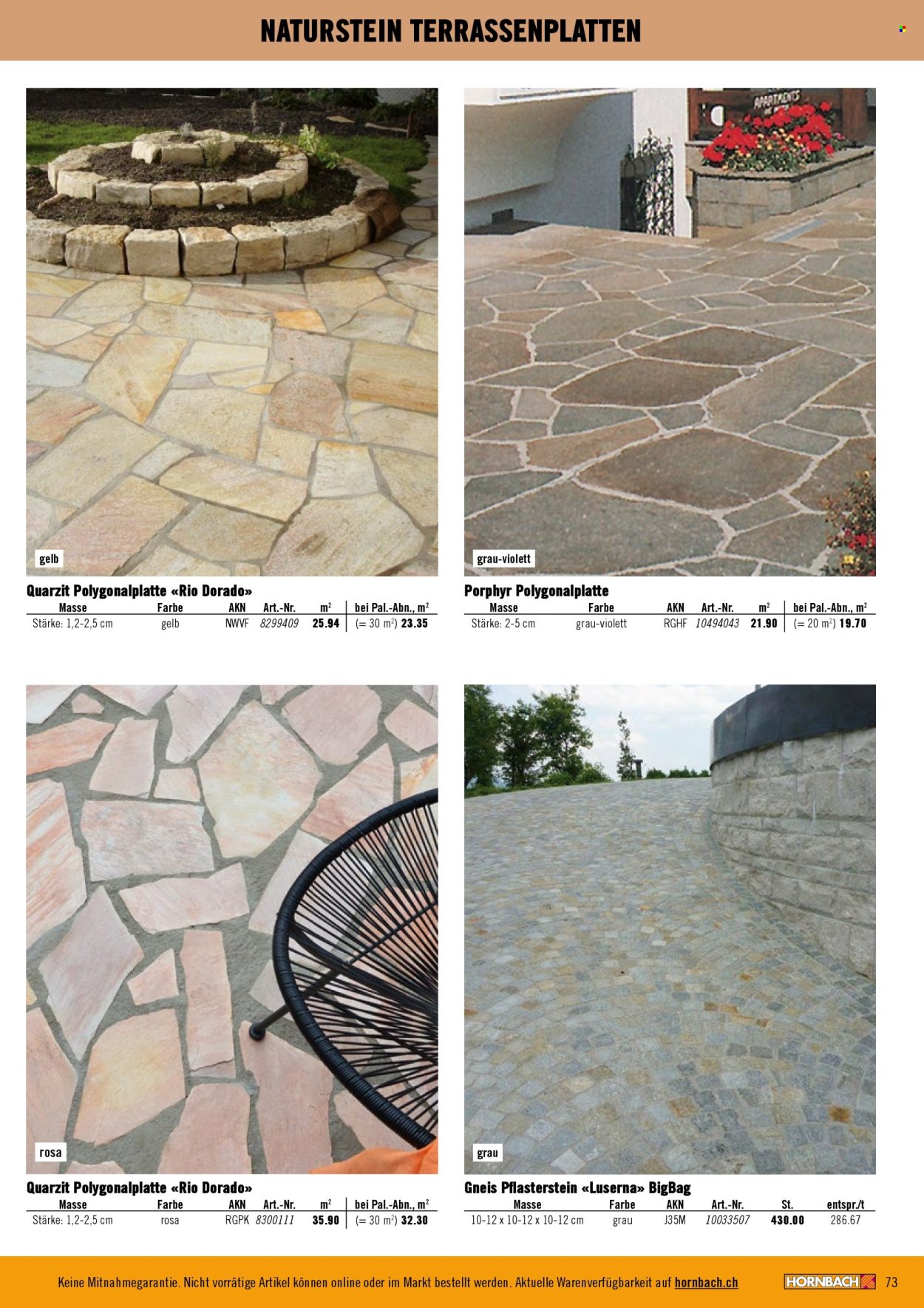 Volantino Hornbach - 4.3.2026 - 31.3.2026. Pagina 73. Pagina 73