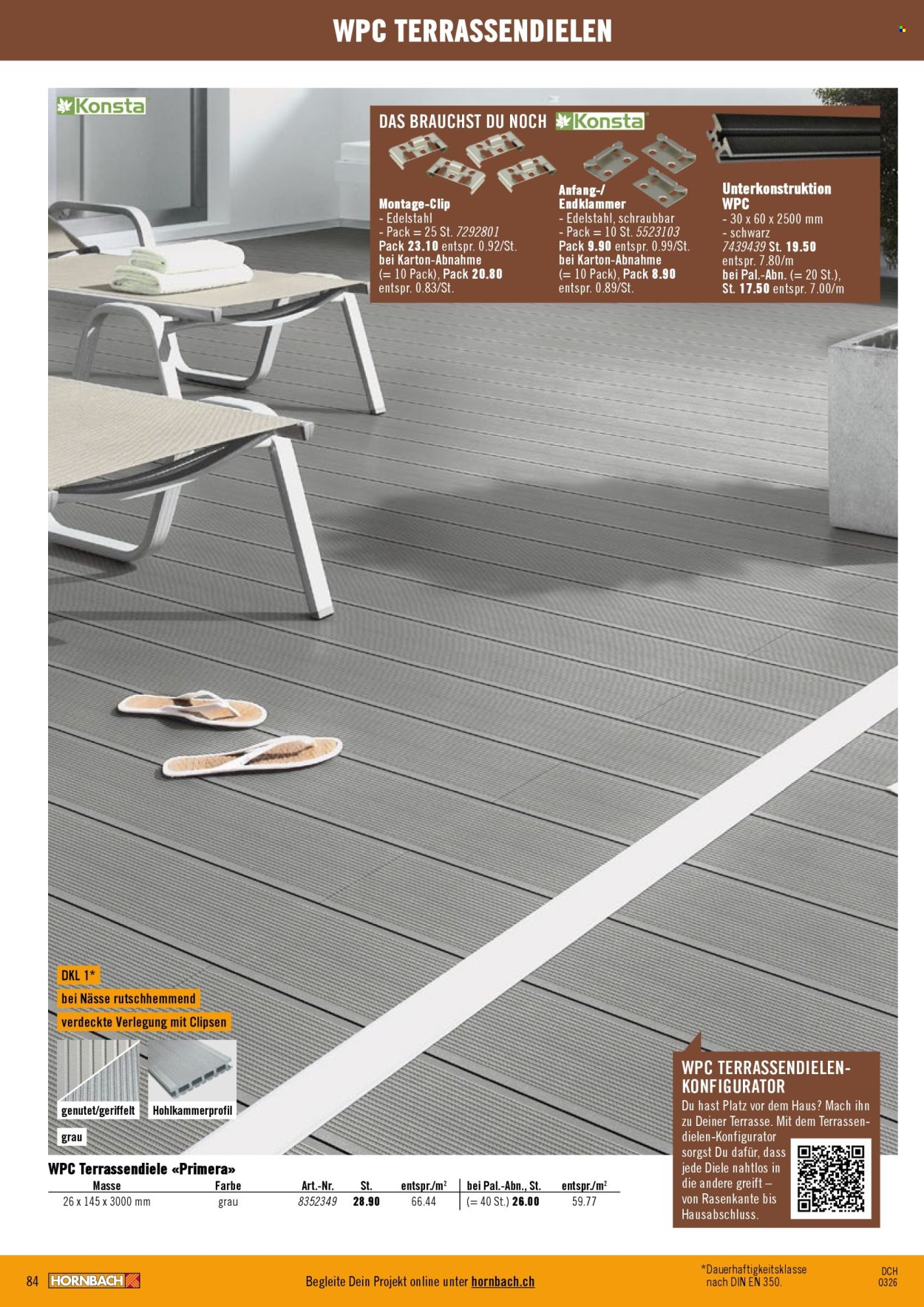 Volantino Hornbach - 4.3.2026 - 31.3.2026. Pagina 84. Pagina 84