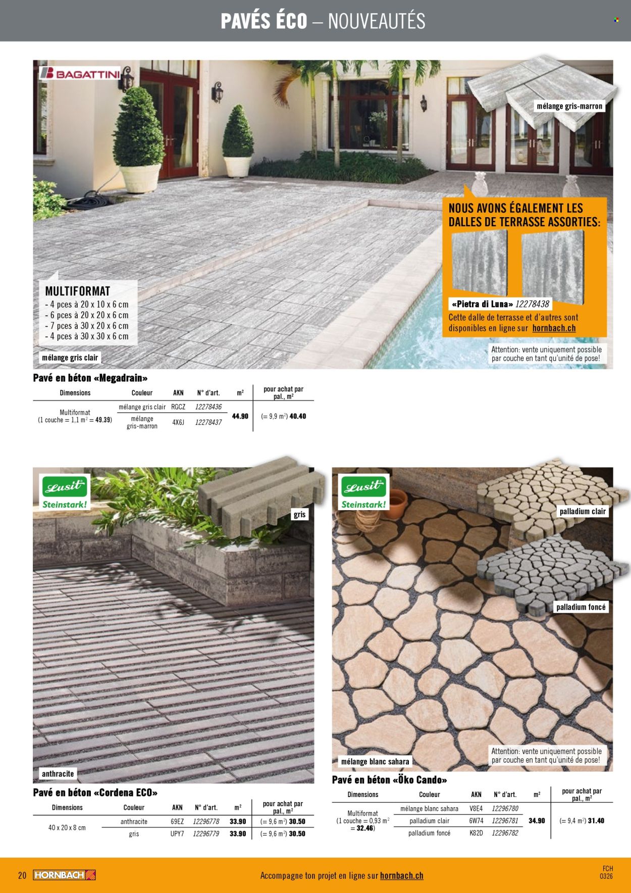 Volantino Hornbach - 4.3.2026 - 31.3.2026. Pagina 20. Pagina 20