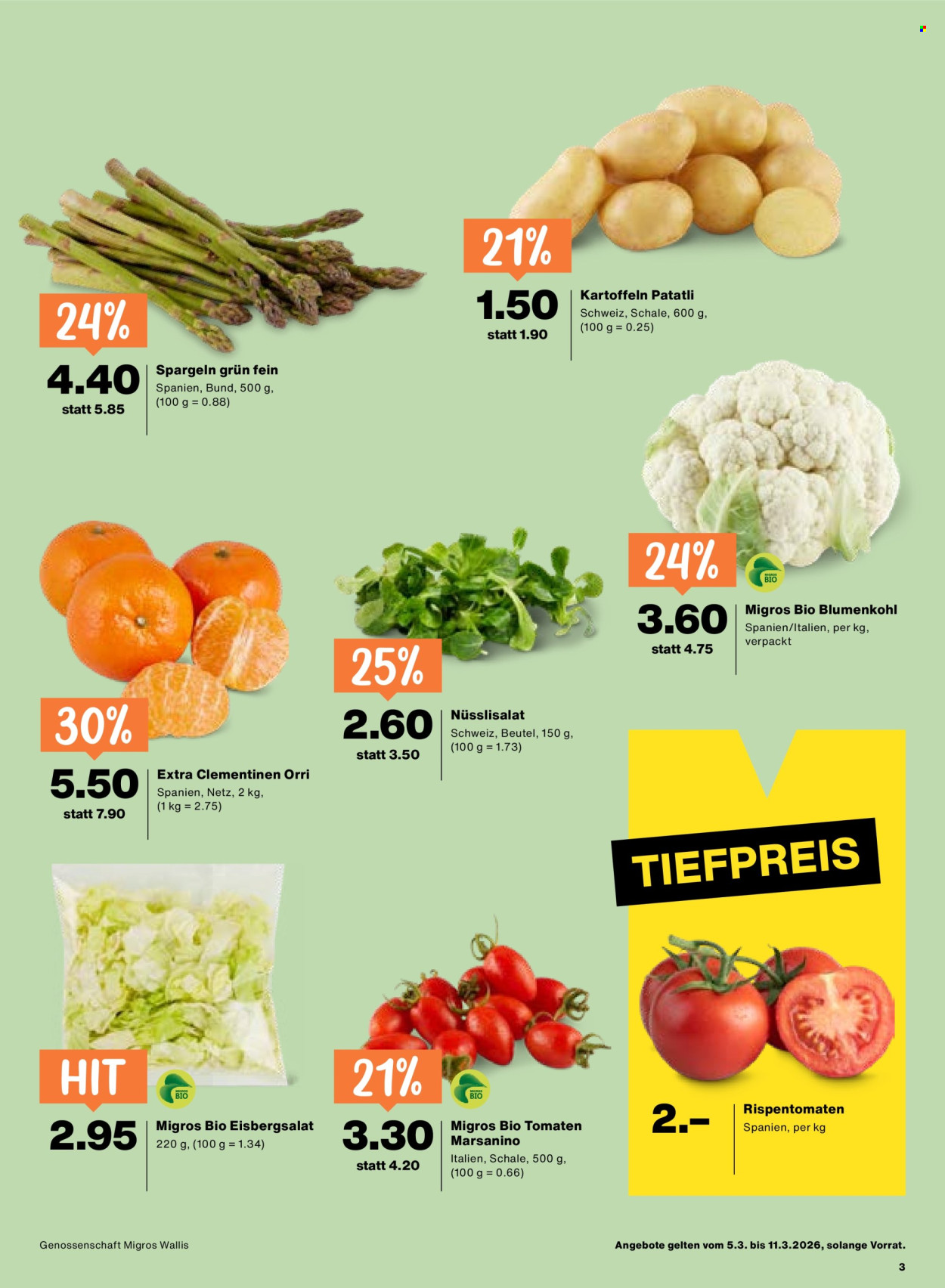 Volantino Migros - 5.3.2026 - 11.3.2026. Pagina 3. Pagina 3