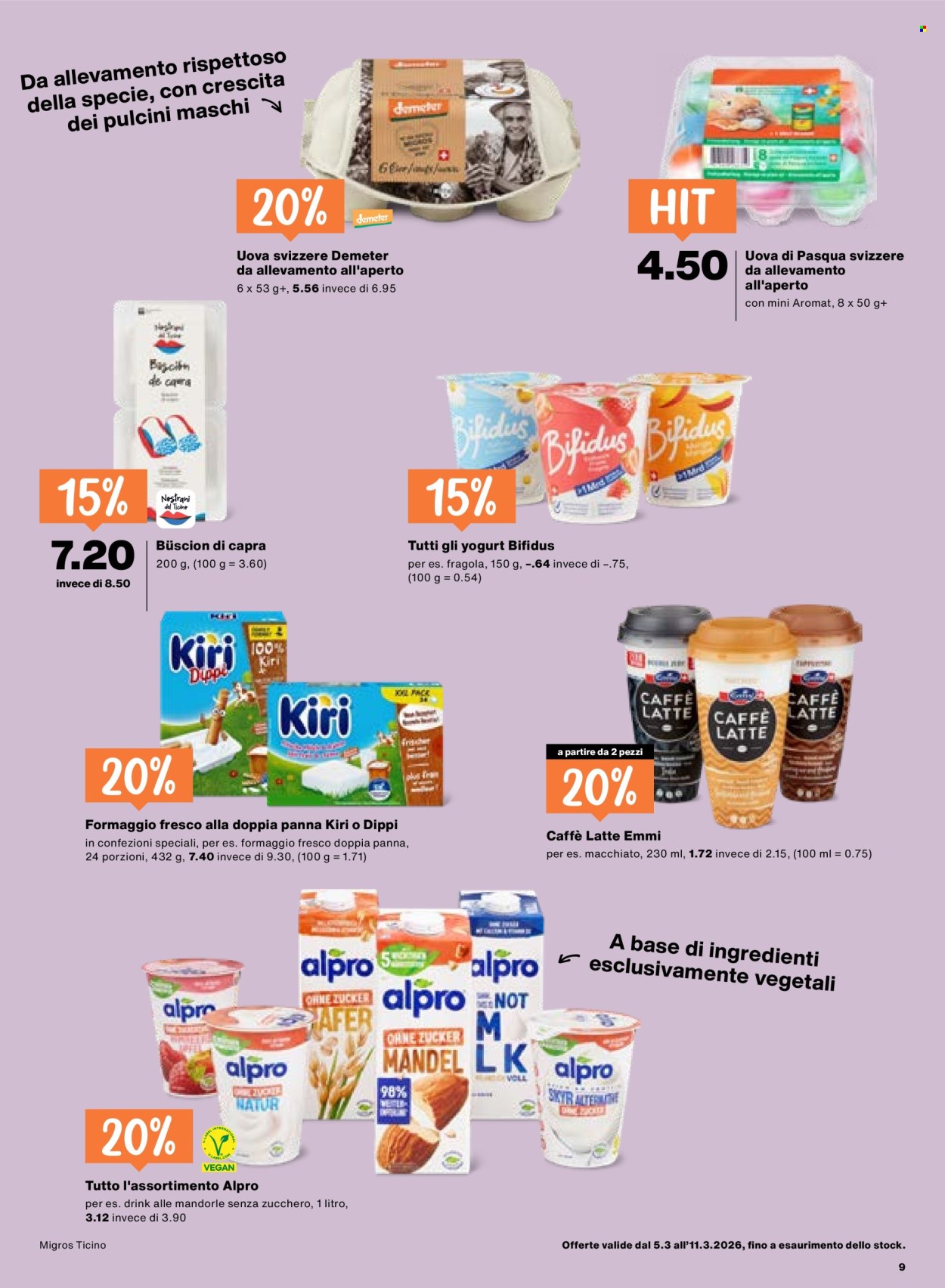Volantino Migros - 5.3.2026 - 11.3.2026. Pagina 9. Pagina 9