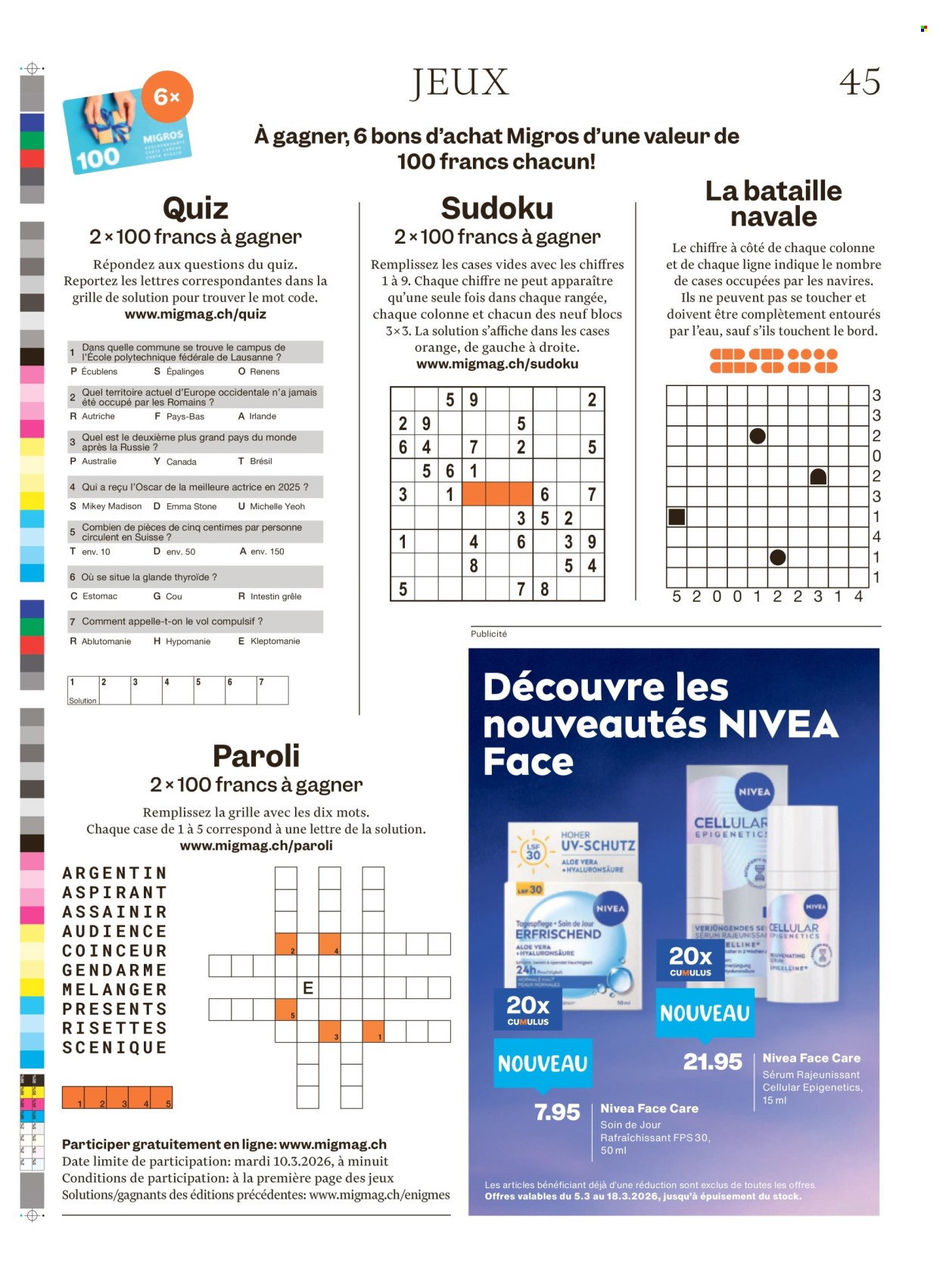 Volantino Migros - 4.3.2026 - 11.3.2026. Pagina 45. Pagina 45